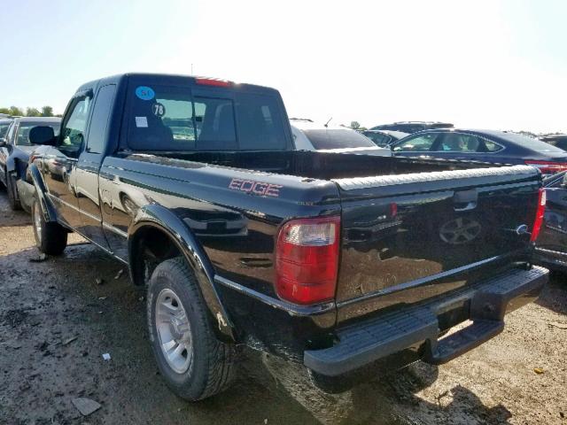 1FTYR44U15PB00278 - 2005 FORD RANGER SUP BLACK photo 3