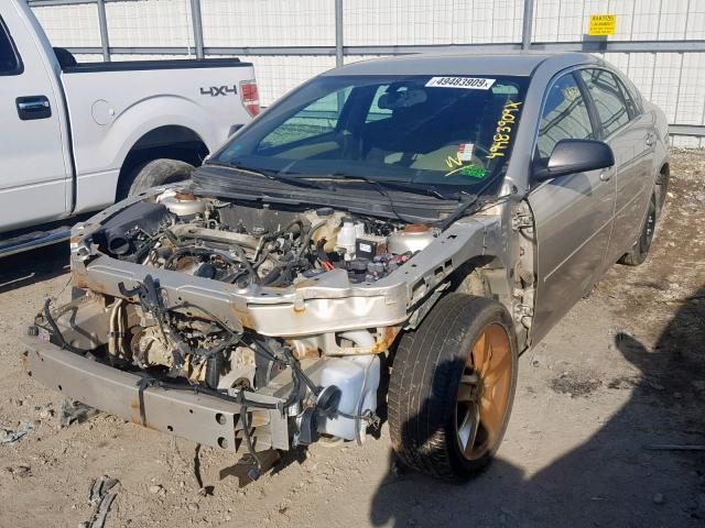 1G1ZB5E16BF210952 - 2011 CHEVROLET MALIBU LS TAN photo 2