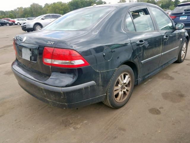 YS3FD45Y361034675 - 2006 SAAB 9-3 BLACK photo 4