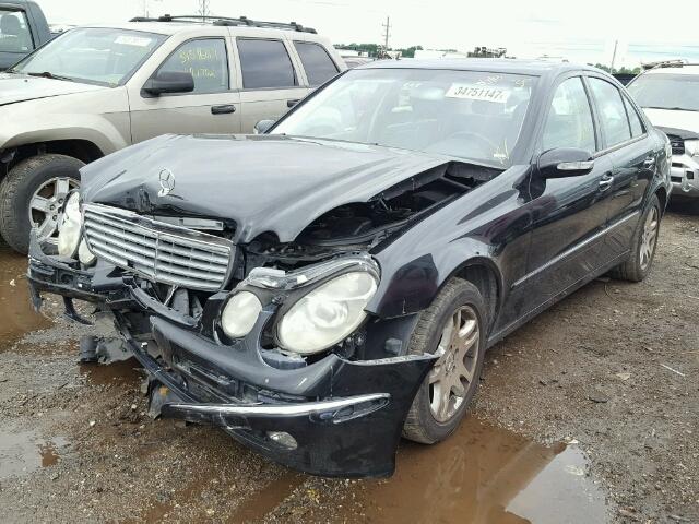 WDBUF65JX3A293603 - 2003 MERCEDES-BENZ E 320 BLACK photo 2