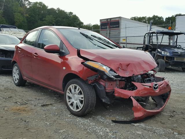 JM1DE1KY9E0183854 - 2014 MAZDA MAZDA2 SPO RED photo 1