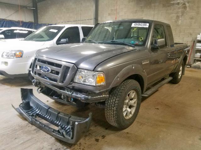 1FTLR4FEXBPA45096 - 2011 FORD RANGER SUP GRAY photo 2