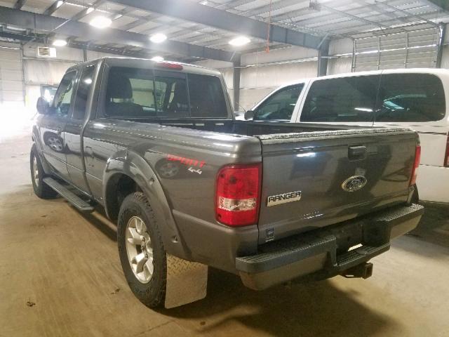 1FTLR4FEXBPA45096 - 2011 FORD RANGER SUP GRAY photo 3