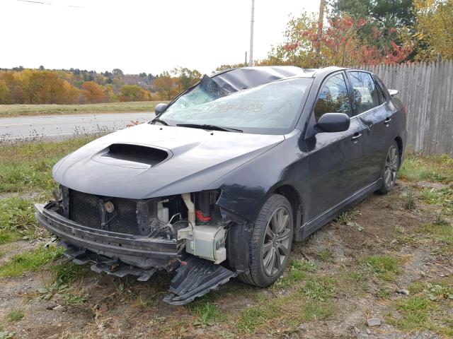 JF1GE76609G514977 - 2009 SUBARU IMPREZA WR BLACK photo 2