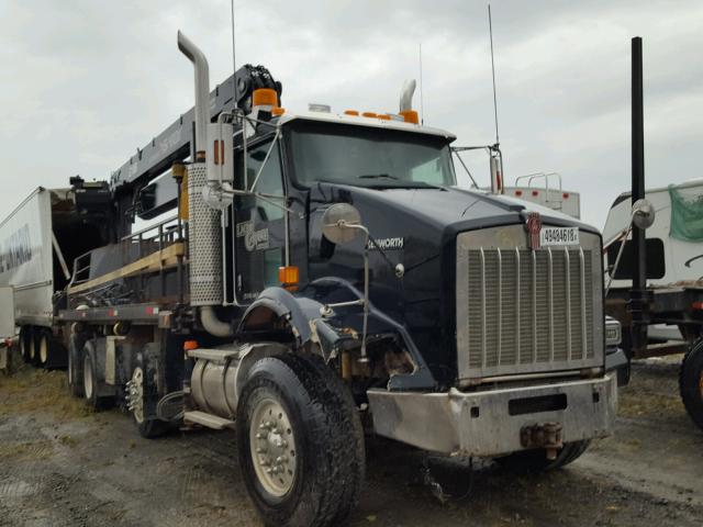 1NKDXUEX54J973982 - 2004 KENWORTH CONSTRUCTI BLACK photo 1