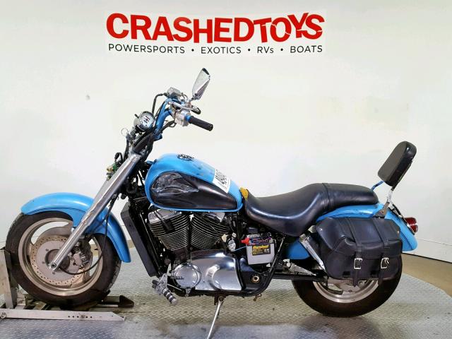 1HFSC430X2A204861 - 2002 HONDA VT1100 C2 BLUE photo 5