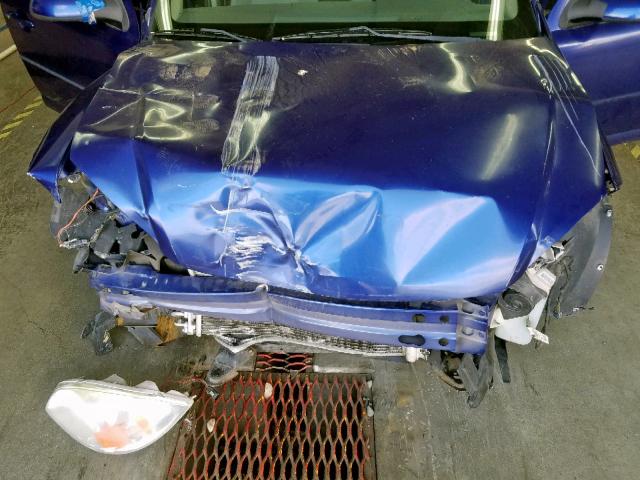 1G1AL55F977195886 - 2007 CHEVROLET COBALT LT BLUE photo 7