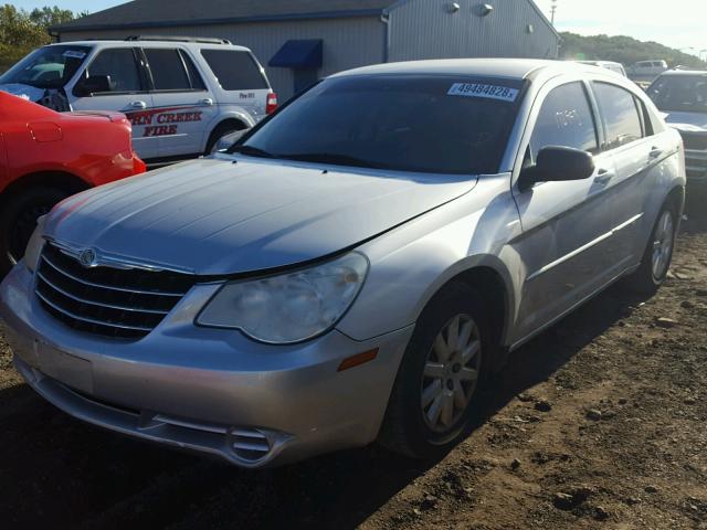 1C3LC46B29N533699 - 2009 CHRYSLER SEBRING LX SILVER photo 2