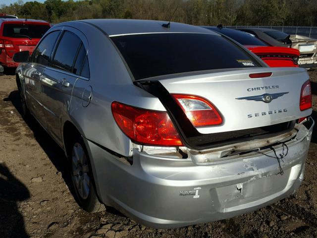 1C3LC46B29N533699 - 2009 CHRYSLER SEBRING LX SILVER photo 3