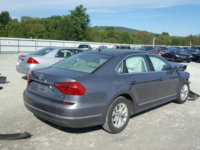 1VWAS7A38GC063403 - 2016 VOLKSWAGEN PASSAT S GRAY photo 4