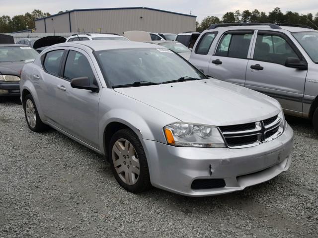 1B3BD4FB9BN564315 - 2011 DODGE AVENGER EX SILVER photo 1