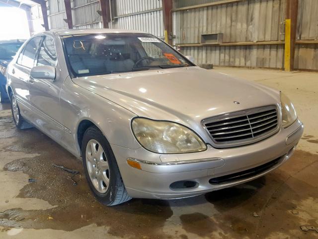 WDBNG75J91A212286 - 2001 MERCEDES-BENZ S 500 SILVER photo 1