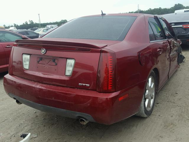 1G6DW677050210176 - 2005 CADILLAC STS RED photo 4