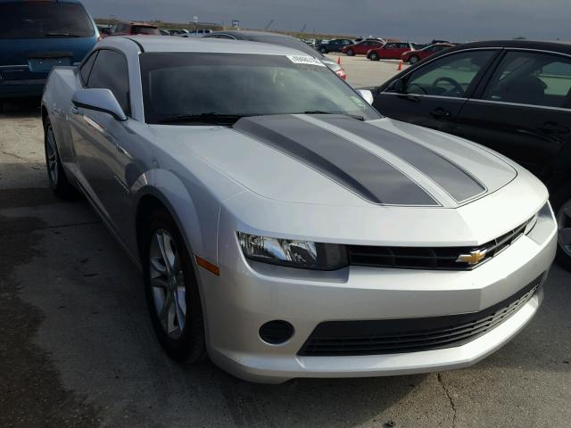 2G1FA1E35E9158629 - 2014 CHEVROLET CAMARO LS SILVER photo 1