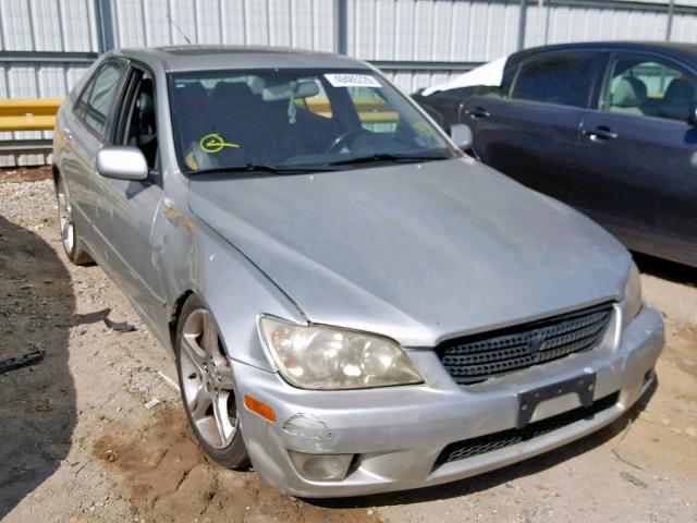 JTHBD192840081275 - 2004 LEXUS IS 300 SILVER photo 1