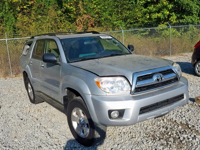 JTEBU14R968056035 - 2006 TOYOTA 4RUNNER SR SILVER photo 1