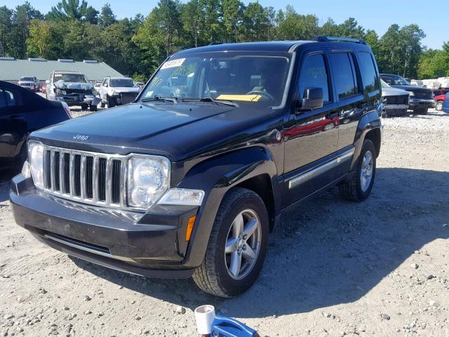 1J4PN5GK5AW180363 - 2010 JEEP LIBERTY LI BLACK photo 2