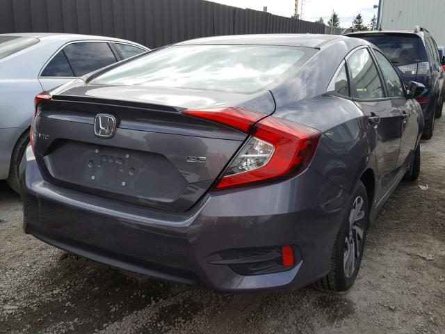 2HGFC2F68JH024795 - 2018 HONDA CIVIC LX GRAY photo 4