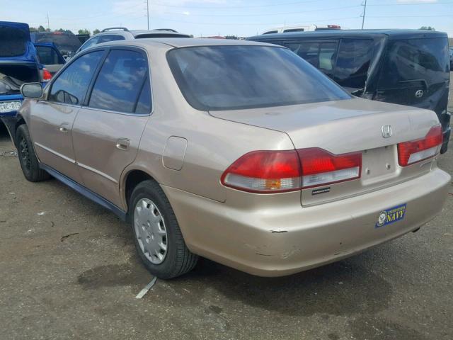 3HGCG56442G707165 - 2002 HONDA ACCORD LX GOLD photo 3