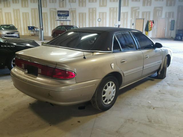 2G4WS52JX21208929 - 2002 BUICK CENTURY CU TAN photo 4