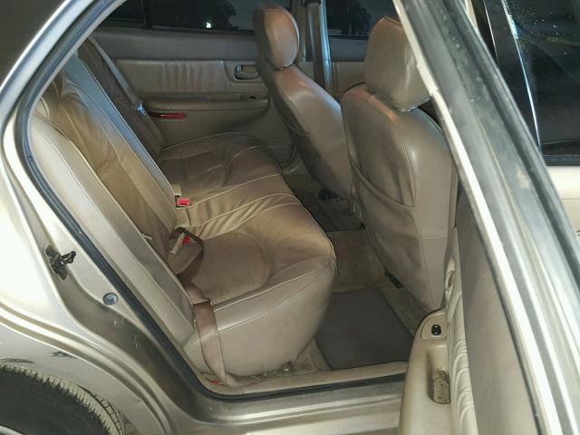 2G4WS52JX21208929 - 2002 BUICK CENTURY CU TAN photo 6