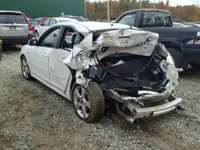 JM1BK323661456566 - 2006 MAZDA 3 S WHITE photo 3