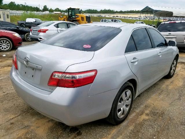 4T1BE46K87U648694 - 2007 TOYOTA CAMRY NEW SILVER photo 4