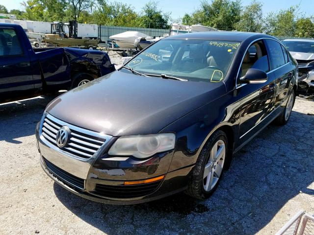 WVWAK73C18E160822 - 2008 VOLKSWAGEN PASSAT KOM BLACK photo 2