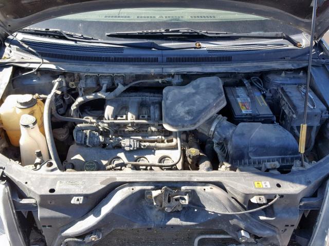 2FMDK48C98BA25048 - 2008 FORD EDGE SEL SILVER photo 7