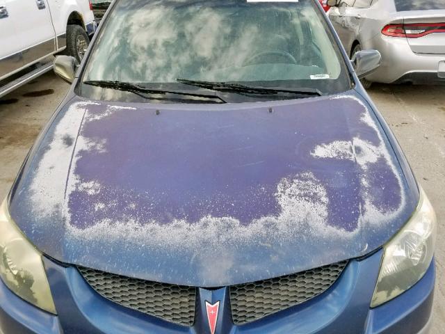 5Y2SM64864Z453704 - 2004 PONTIAC VIBE BLUE photo 9