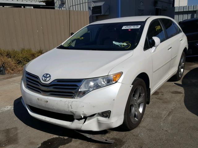 4T3ZK11A19U019728 - 2009 TOYOTA VENZA BASE WHITE photo 2