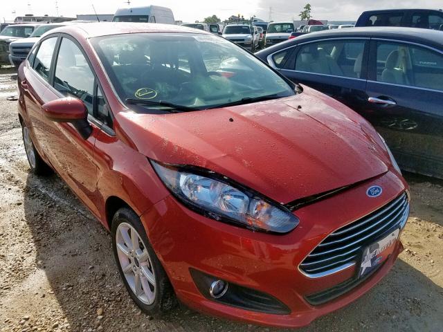 3FADP4BJ3JM130207 - 2018 FORD FIESTA SE ORANGE photo 1