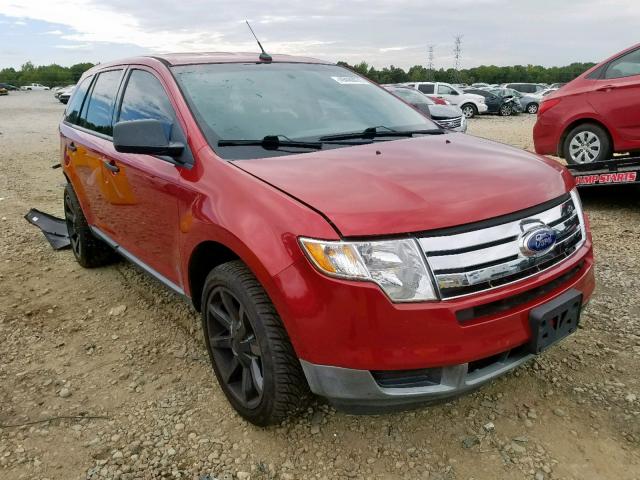 2FMDK3GC2ABA08934 - 2010 FORD EDGE SE RED photo 1