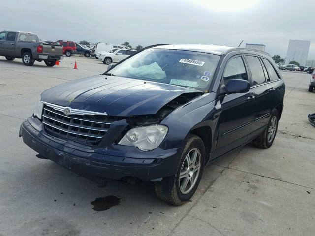 2A8GF68X07R289410 - 2007 CHRYSLER PACIFICA T BLUE photo 2