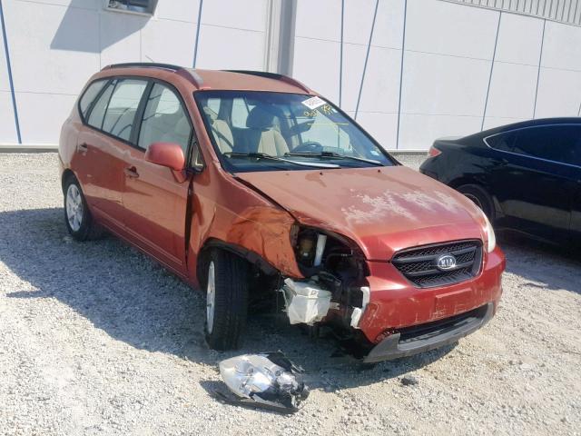 KNAFG525677051285 - 2007 KIA RONDO BASE RED photo 1