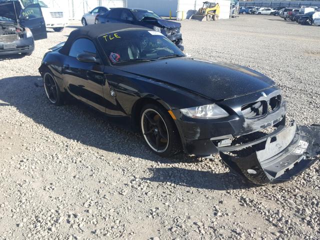 4USBU53537LX02530 - 2007 BMW Z4 3.0SI BLACK photo 1