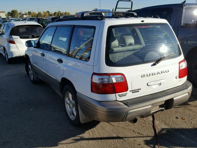 JF1SF65542H702508 - 2002 SUBARU FORESTER S 白色 照片 3