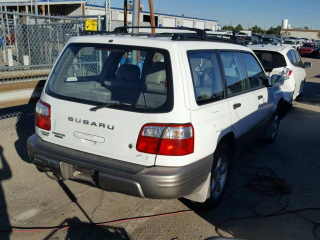 JF1SF65542H702508 - 2002 SUBARU FORESTER S 白色 照片 4