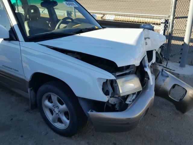 JF1SF65542H702508 - 2002 SUBARU FORESTER S 白色 照片 9
