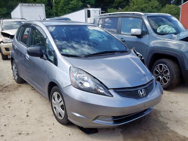 JHMGE8H2XAC005533 - 2010 HONDA FIT GRAY photo 1