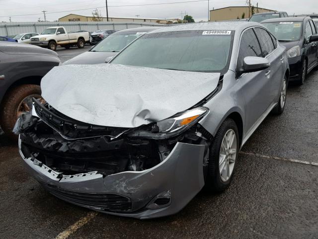 4T1BK1EB6FU188619 - 2015 TOYOTA AVALON XLE SILVER photo 2