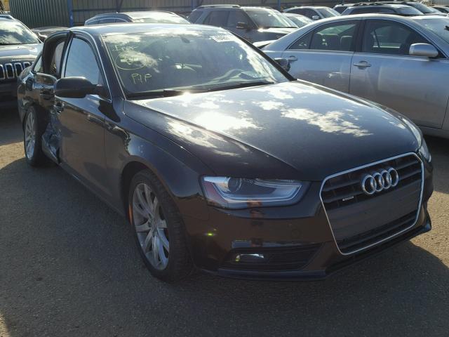 WAUFFAFL8DN004593 - 2013 AUDI A4 BLACK photo 1