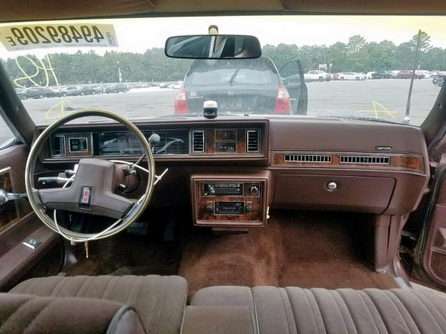 1G3AR47AXDM368555 - 1983 OLDSMOBILE CUTLASS SU BROWN photo 10