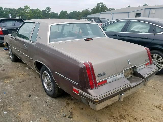 1G3AR47AXDM368555 - 1983 OLDSMOBILE CUTLASS SU BROWN photo 3