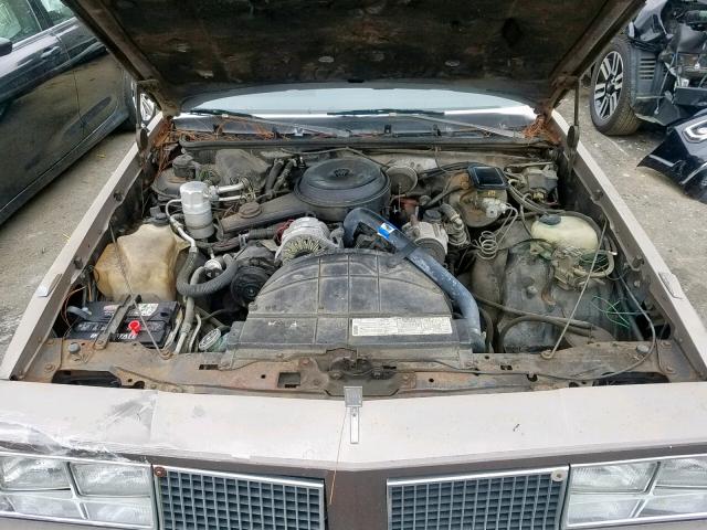 1G3AR47AXDM368555 - 1983 OLDSMOBILE CUTLASS SU BROWN photo 7