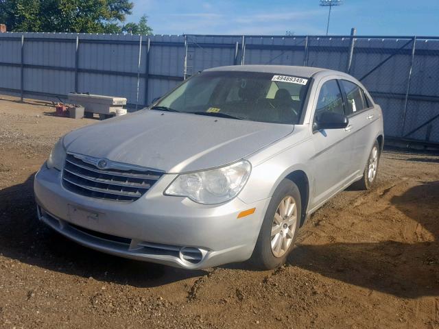 1C3CC4FB3AN187425 - 2010 CHRYSLER SEBRING TO SILVER photo 2