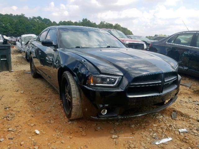 2C3CDXHG2DH546364 - 2013 DODGE CHARGER SX BLACK photo 1