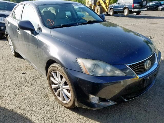 JTHCK262962002448 - 2006 LEXUS IS 250 BLACK photo 1