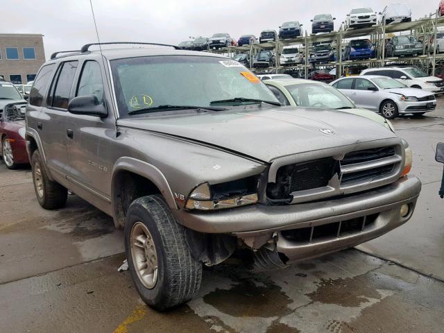 1B4HS28Z0YF111441 - 2000 DODGE DURANGO SILVER photo 1