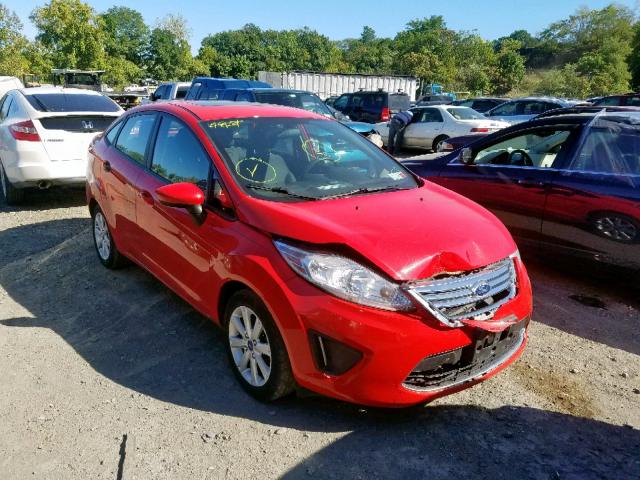 3FADP4BJ6CM120922 - 2012 FORD FIESTA SE RED photo 1